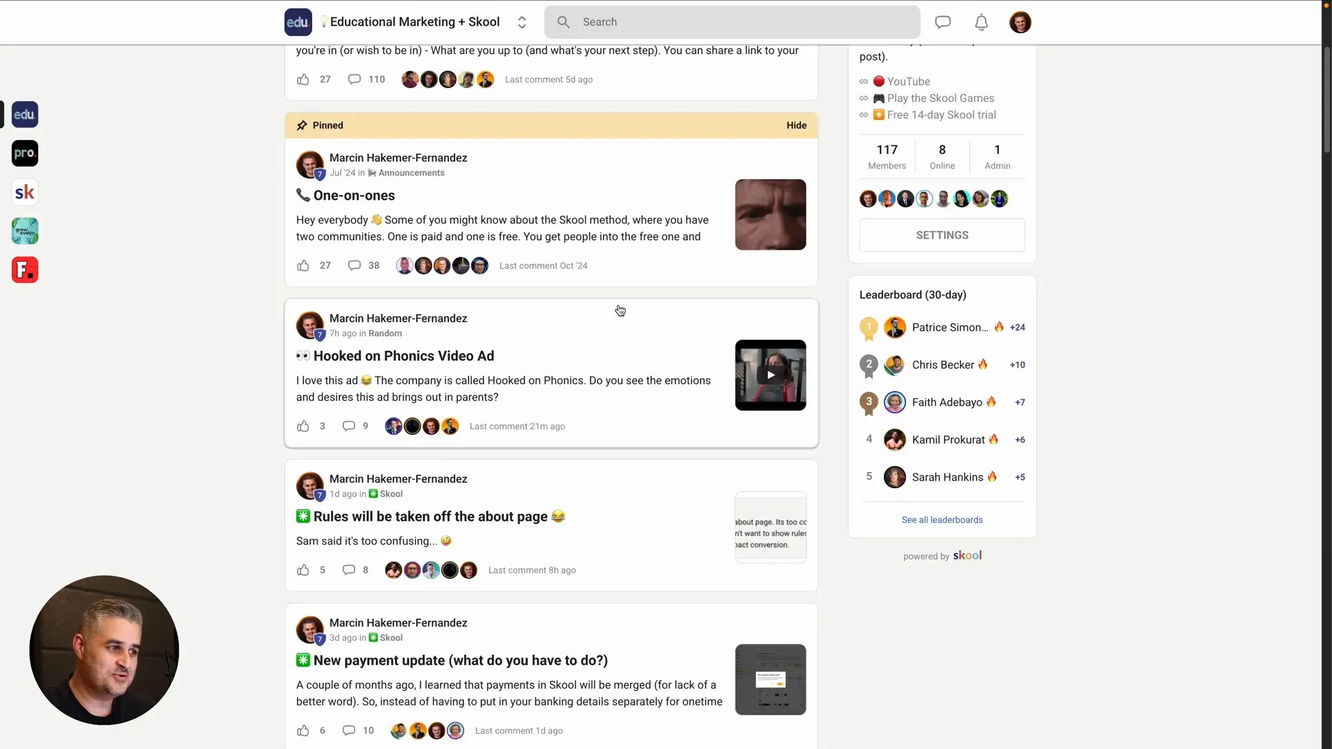 Troubleshooting missing pinned posts