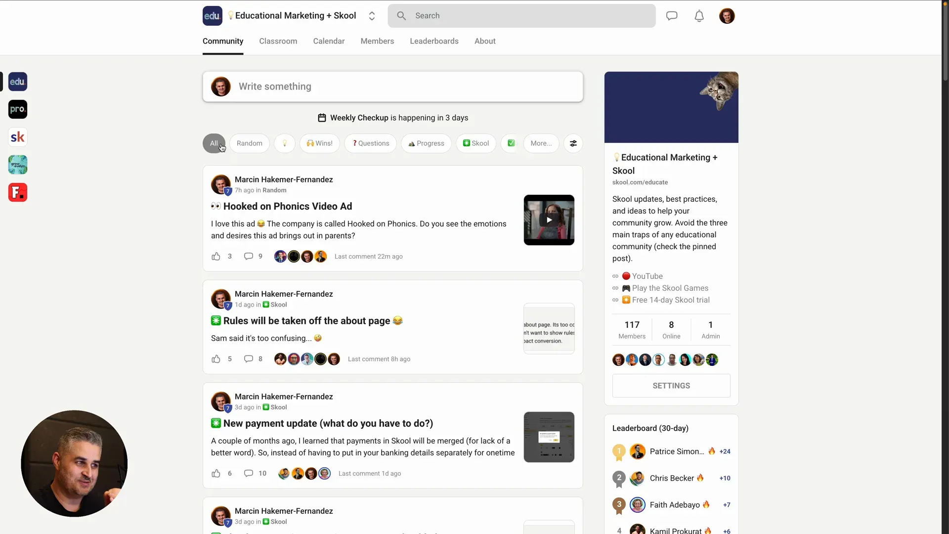 Unhiding pinned posts